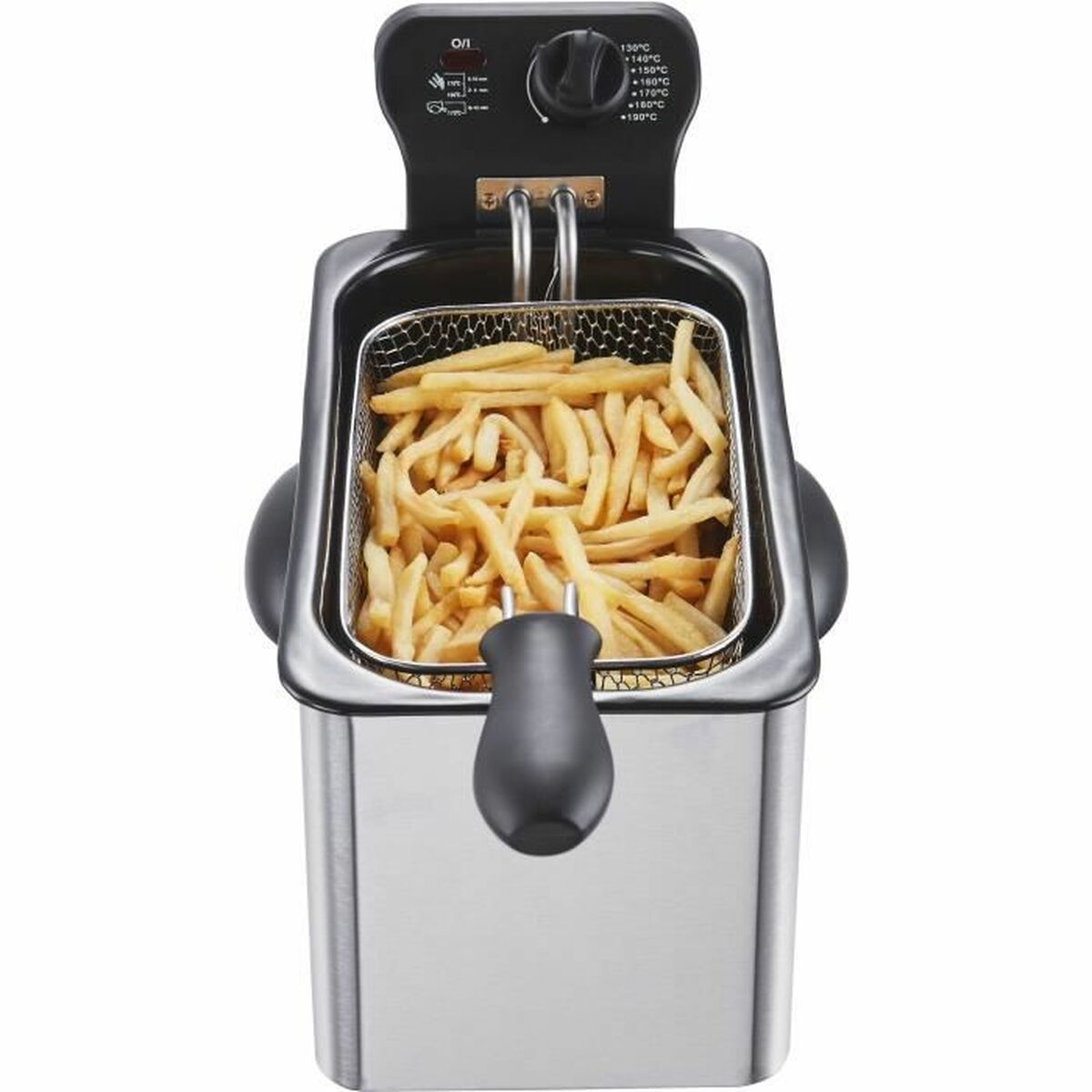 Luftfritös Continental Edison Grå 2000 W 3 L - 3