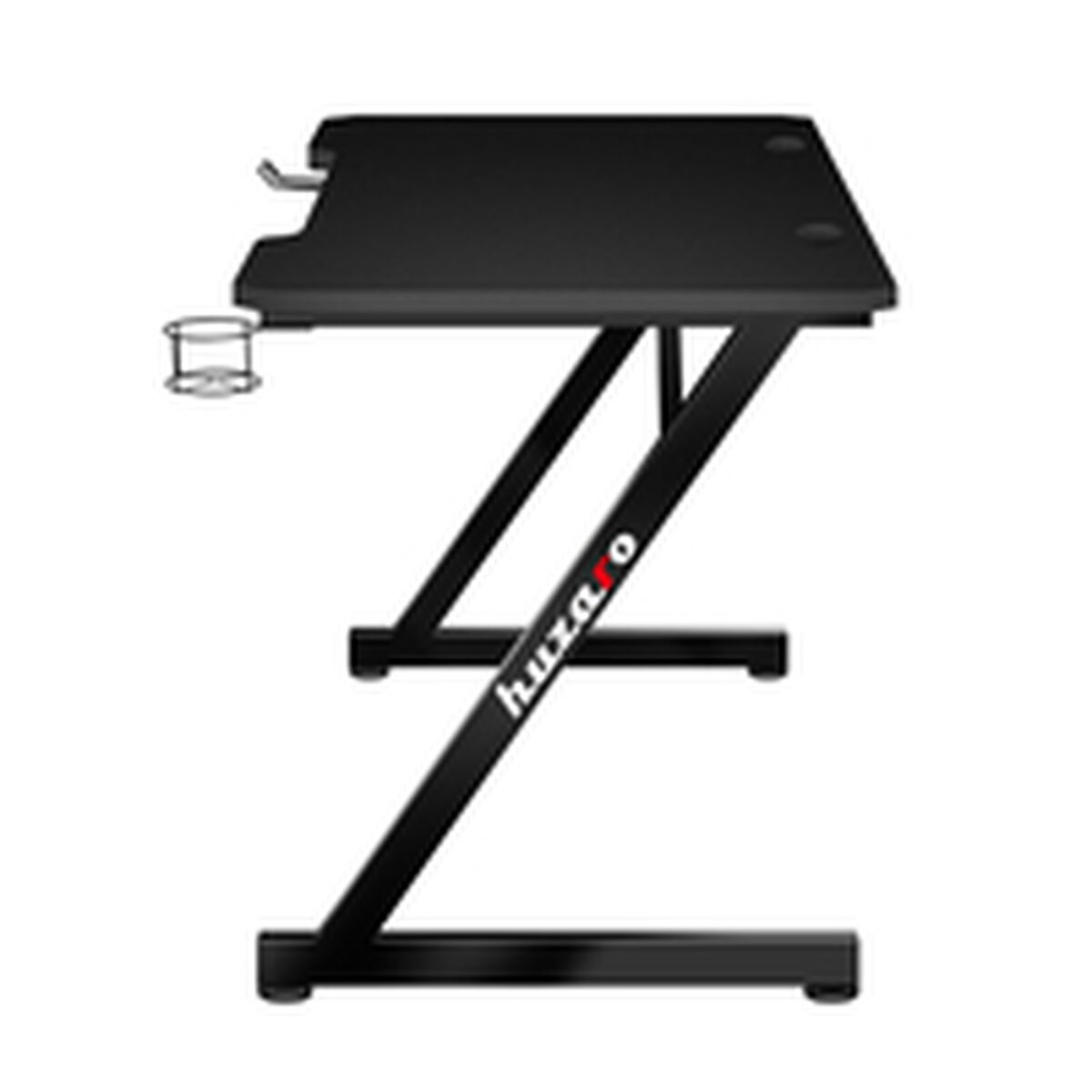 Skrivbord Gaming Huzaro Hero 2.5 Svart Aluminium 120 x 60 cm - 5
