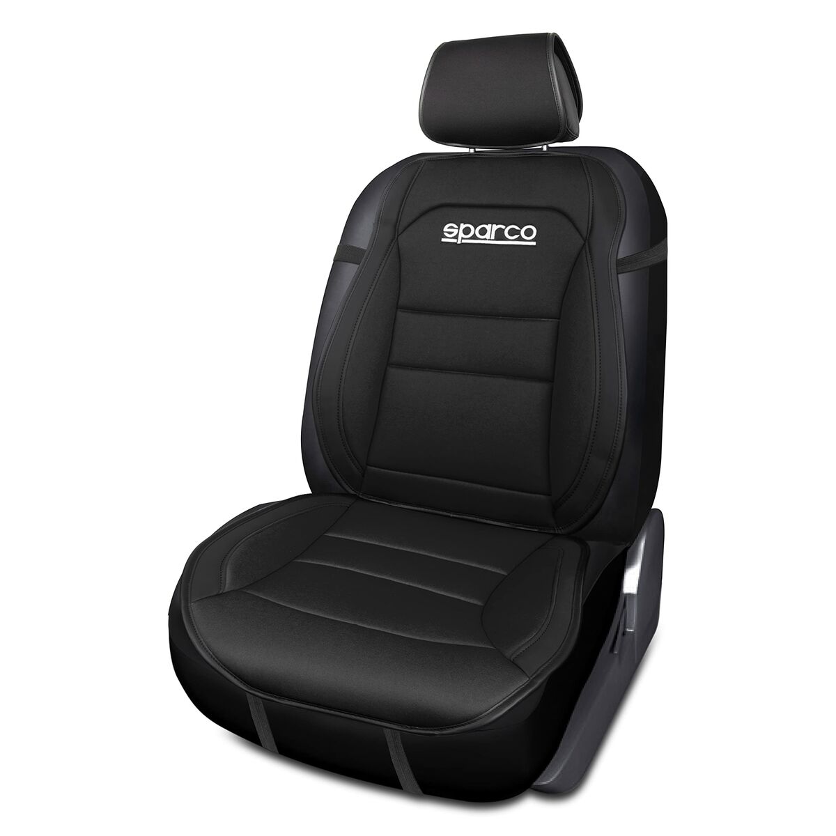 Sitsöverdrag Sparco SPCS424BK Svart 1 antal - 5