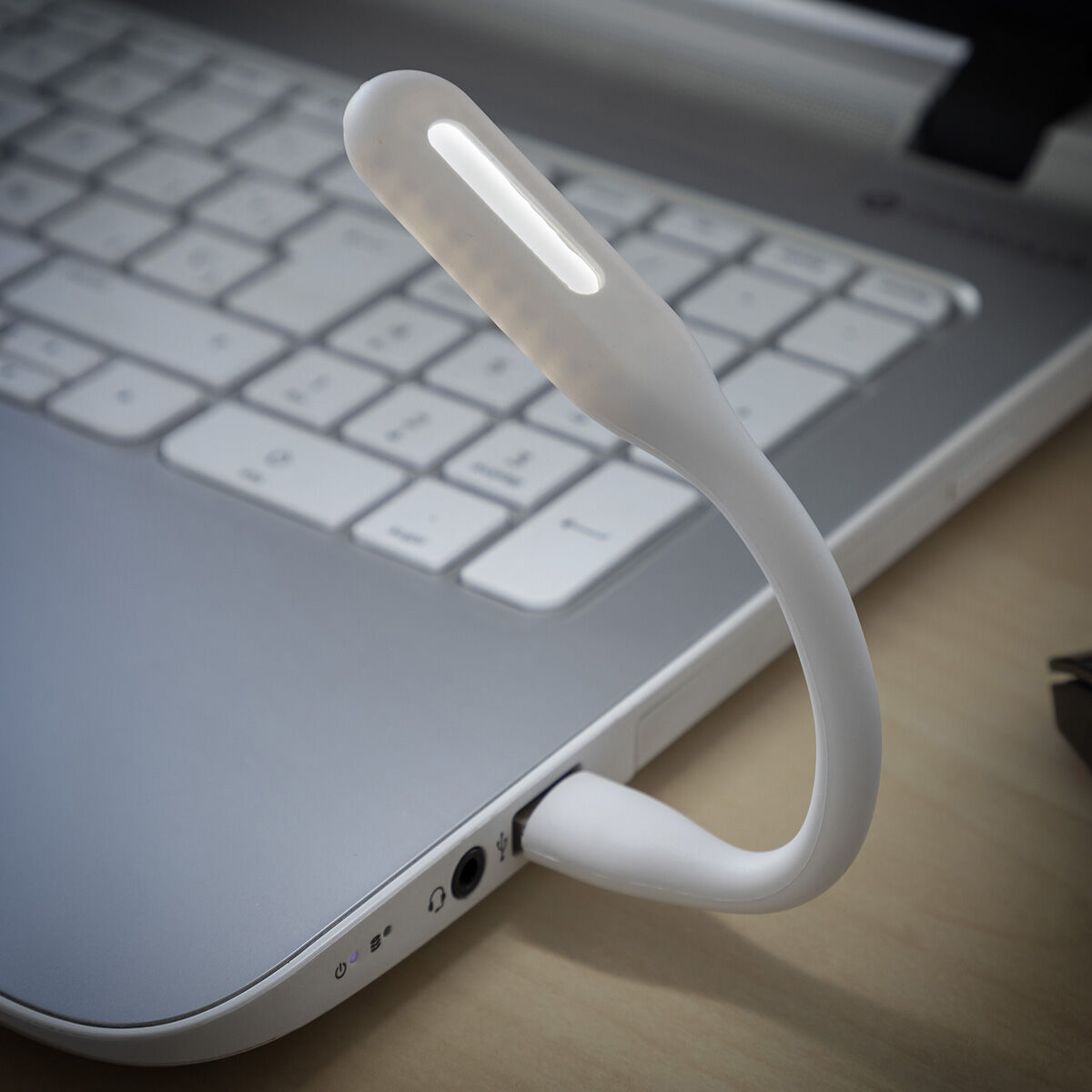 Trådlös laddare med förvaringshållare och LED-lampa med USB. DesKing InnovaGoods - 21