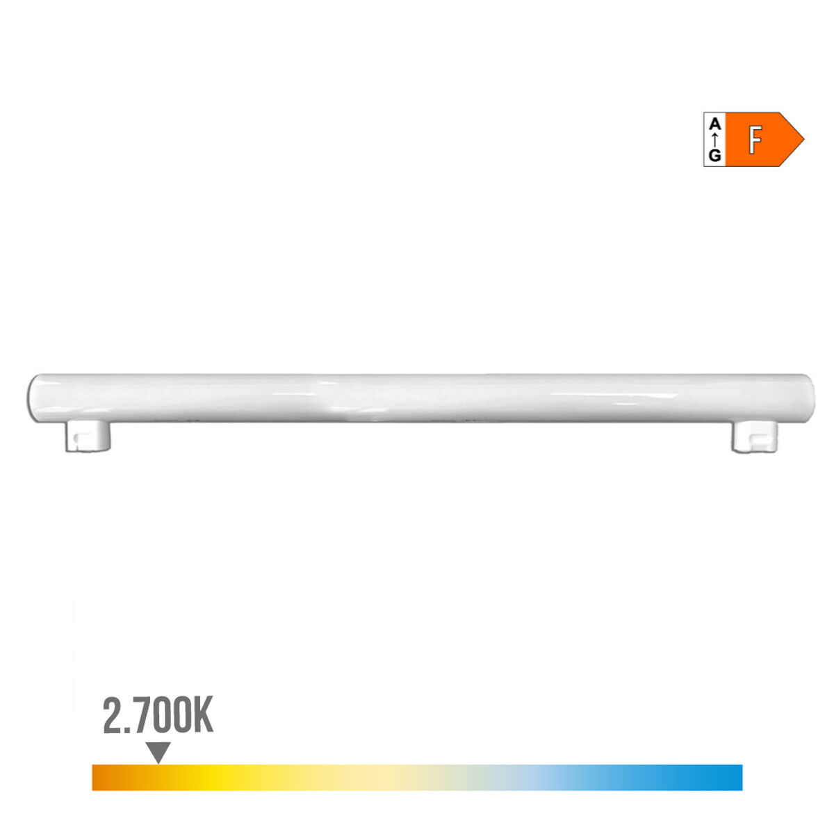 LED Tub EDM 98808 Linestra F 60 W 9 W S14S 700 lm 810 Lm Ø 3 x 50 cm (2700 K) - 10