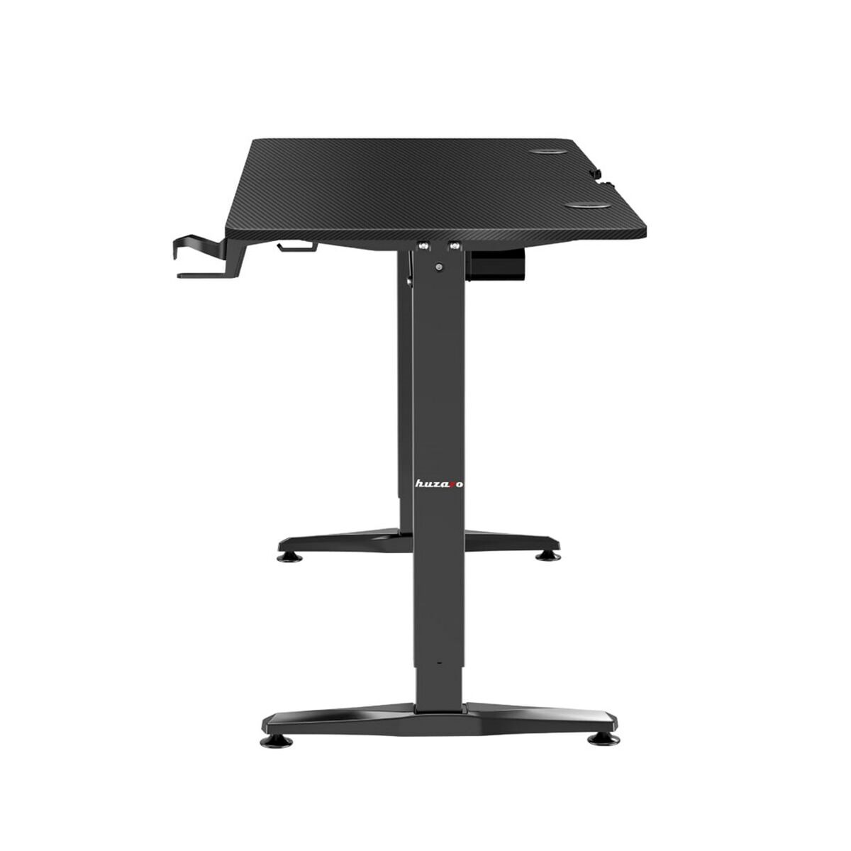Skrivbord Huzaro HZ-Hero 8.5 Svart 140 x 60 cm - 6