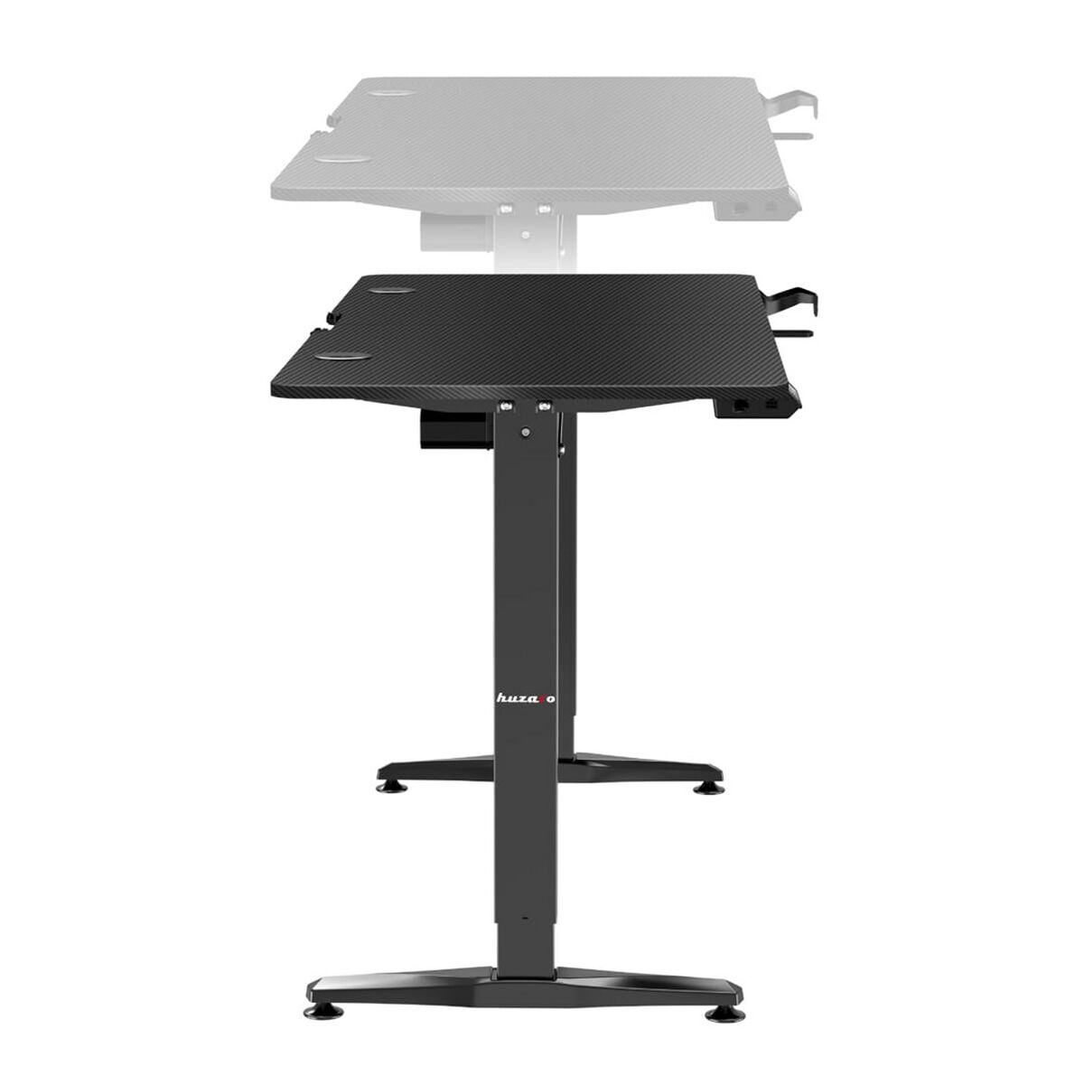 Skrivbord Huzaro HZ-Hero 8.5 Svart 140 x 60 cm - 8