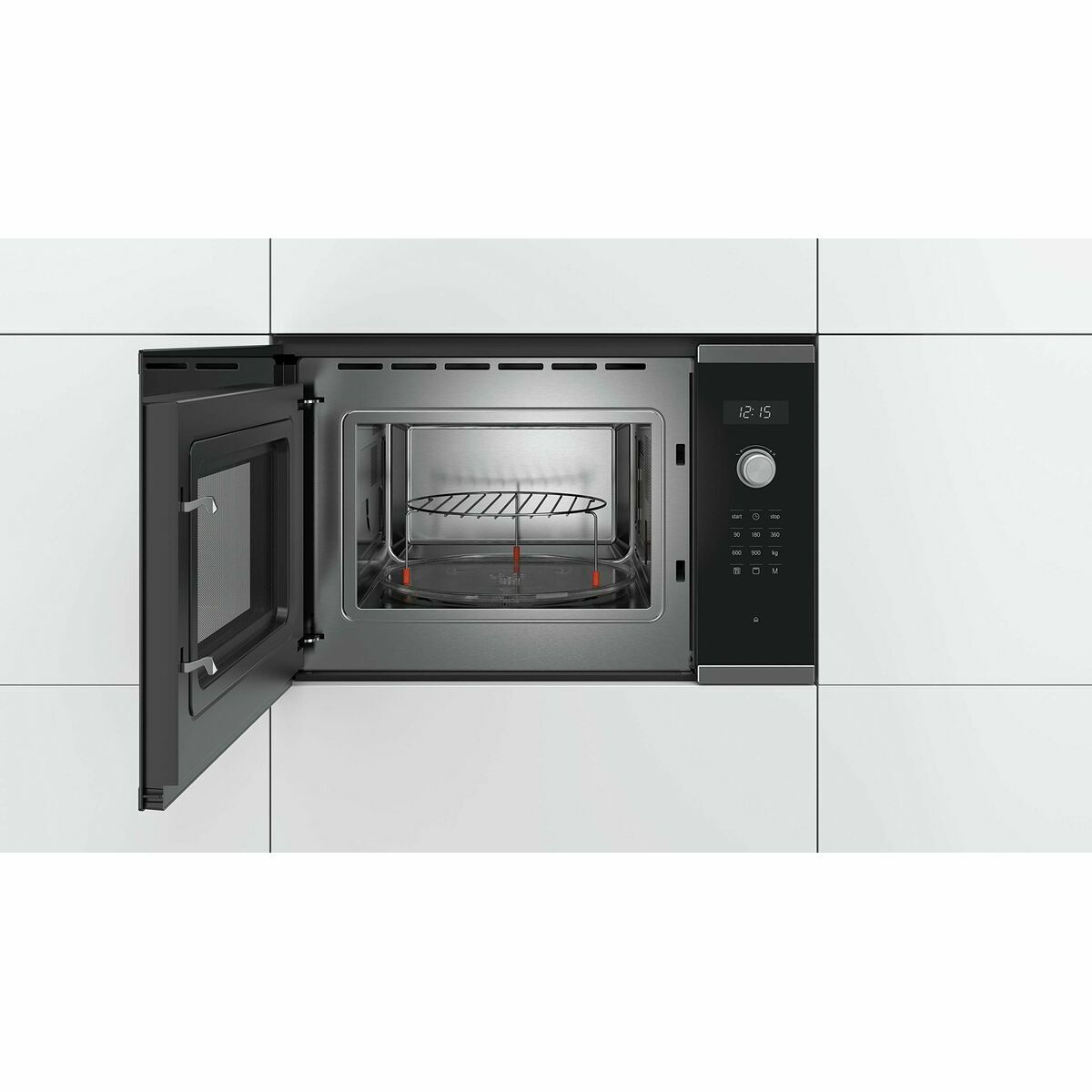 Mikrovågsugn med Grill BOSCH Vit 900 W 25 L (Renoverade B) - 6