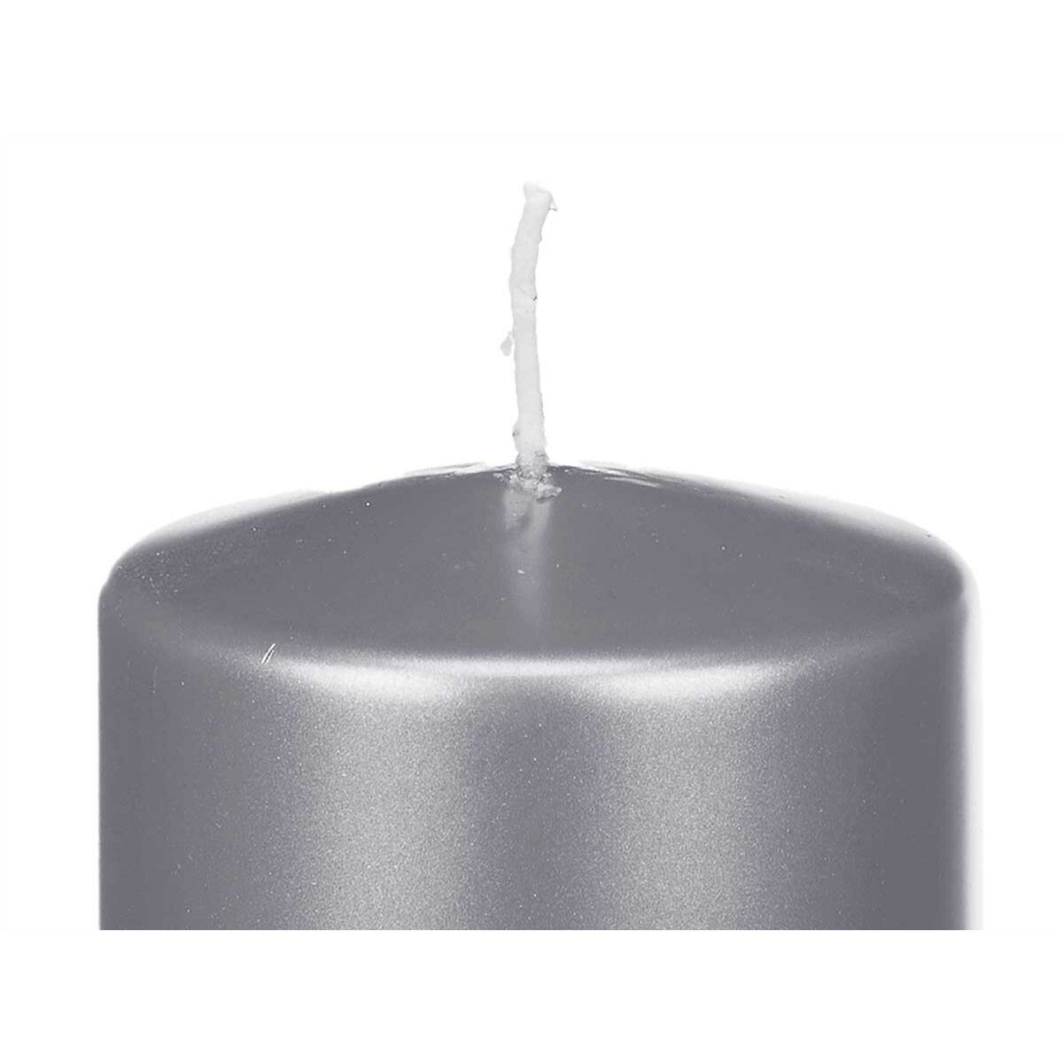 Ljus Acorde Silvrig 9 x 15 x 9 cm (12 antal) - 2