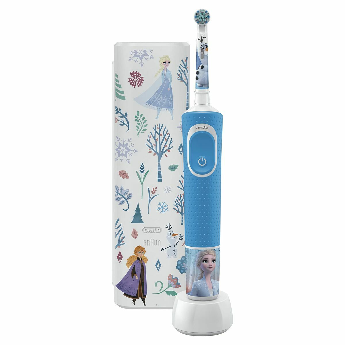 Elektrisk Tandborste Oral-B D100 KIDS Svart Svart/Grå - 3