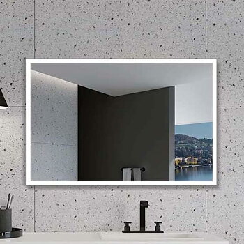Badrumsspegel med LED-belysning Ledimex SUIZ010-120NG 120 x 80 cm