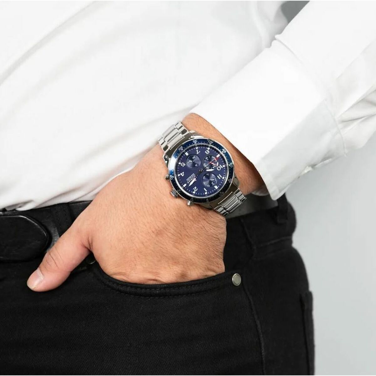 Herrklocka Tommy Hilfiger 1791949 Silvrig (Ø 44 mm) - 3