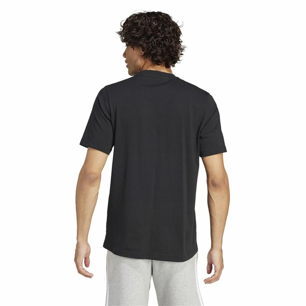 T-shirt med kortärm Herr Adidas Graphic Print Fleece - 3