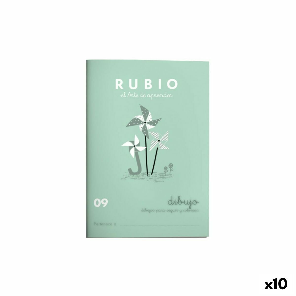 Sketchbook Rubio Nº09 A5 spanska (10 antal)