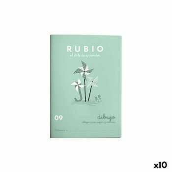 Sketchbook Rubio Nº09 A5 spanska (10 antal)