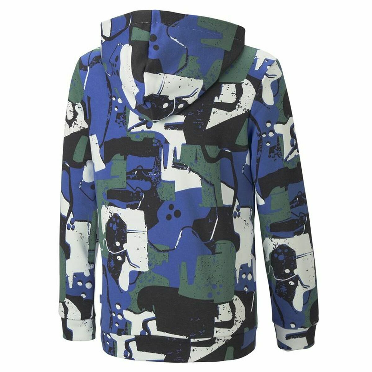 Träningsoverall barn Puma Essentials+ Street Art Aop Blå - 6