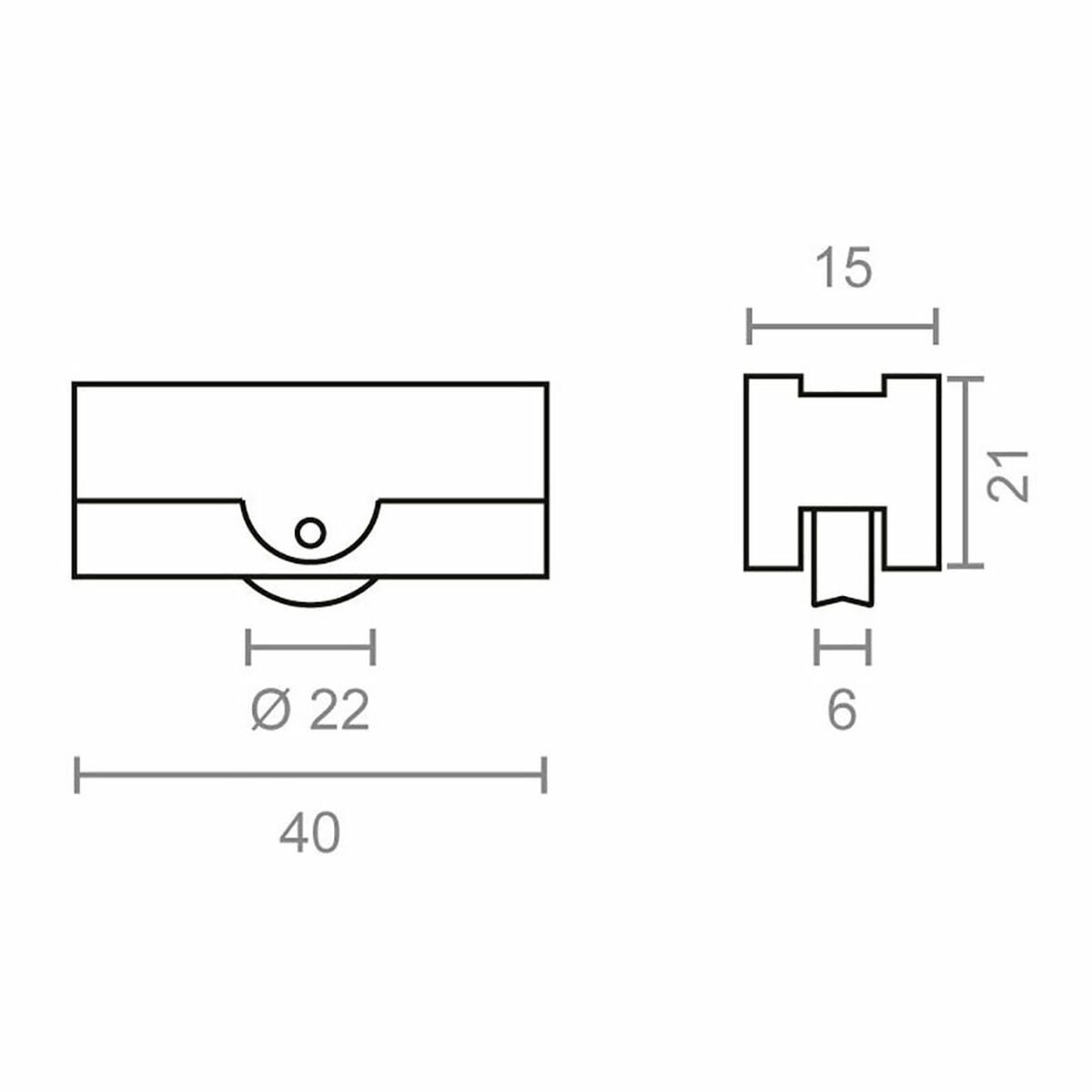 Lager EDM 85469 Climalit 177 rd17 Stål 40 x 21 mm (2 antal) - 7