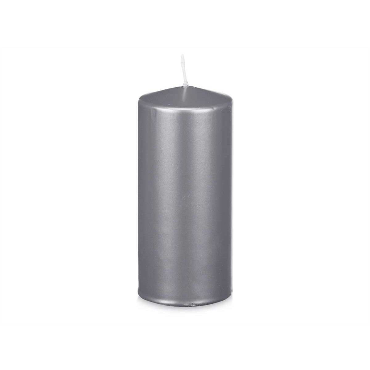 Ljus Acorde Silvrig 9 x 20 x 9 cm (8 antal) - 2