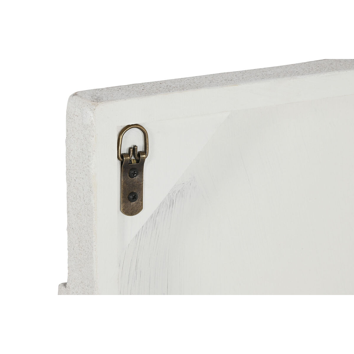 Väggdekoration Home ESPRIT Vit Modern Avskalad 80 x 6 x 80 cm (2 antal) - 4