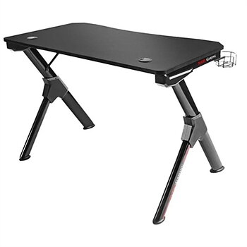 Skrivbord Mars Gaming MGDXLW Vit Svart Stål 160 x 60 cm (160 x 60 cm)