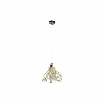 Taklampa DKD Home Decor Brun Multicolour Metall vide 50 W Urban 220 V 30 x 30 x 29 cm