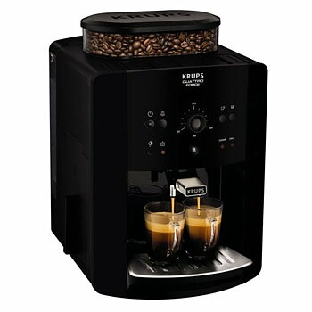 Superautomatisk kaffebryggare Krups Arabica EA8110 Svart 1450 W 15 bar
