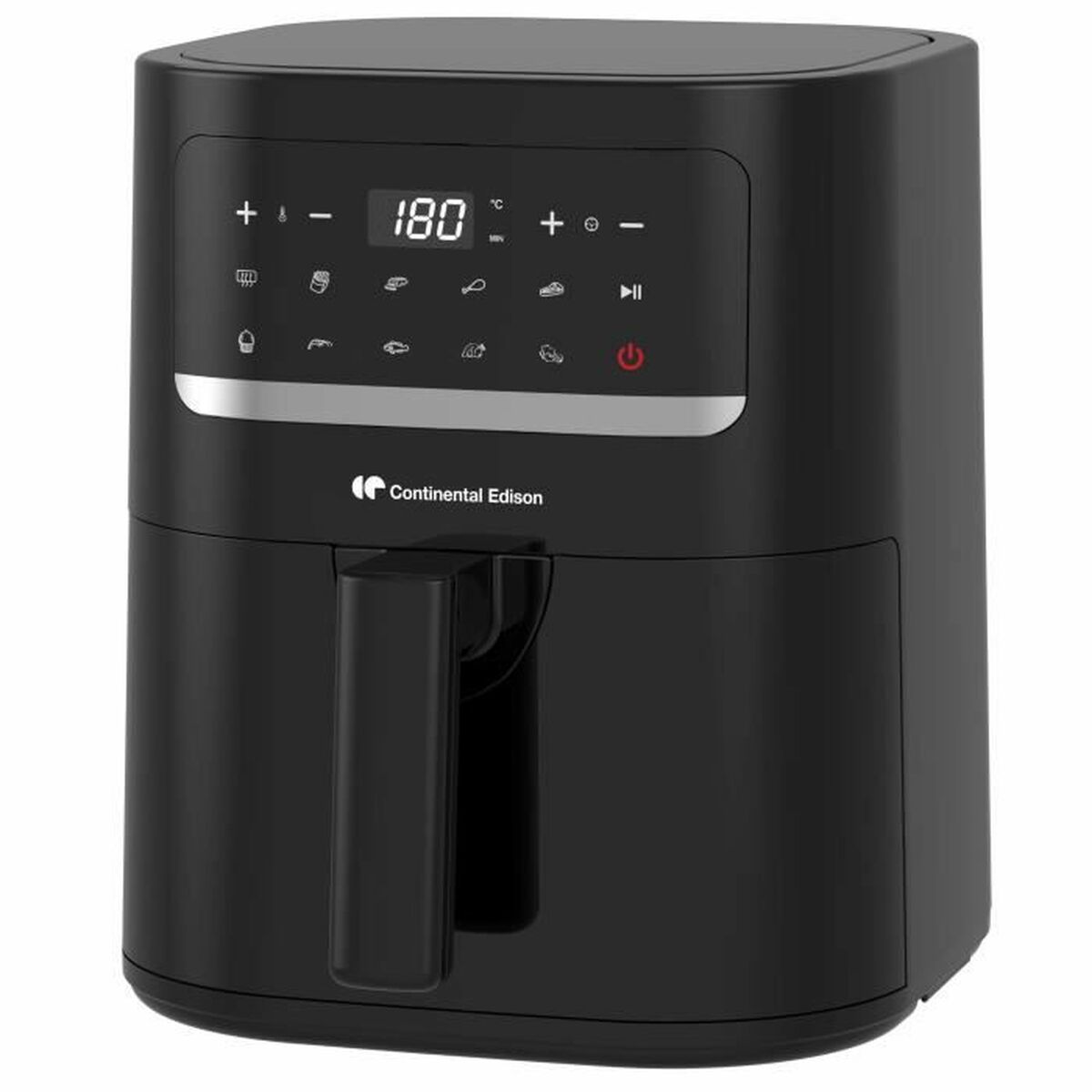 Luftfritös Continental Edison Svart 1400 W 1200-1400 W 4,5 L - 3