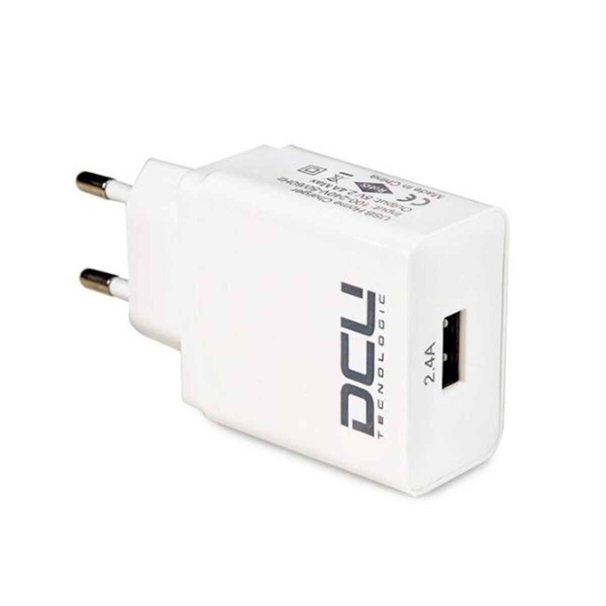 Väggladdare DCU 37300525 5V Vit - 3