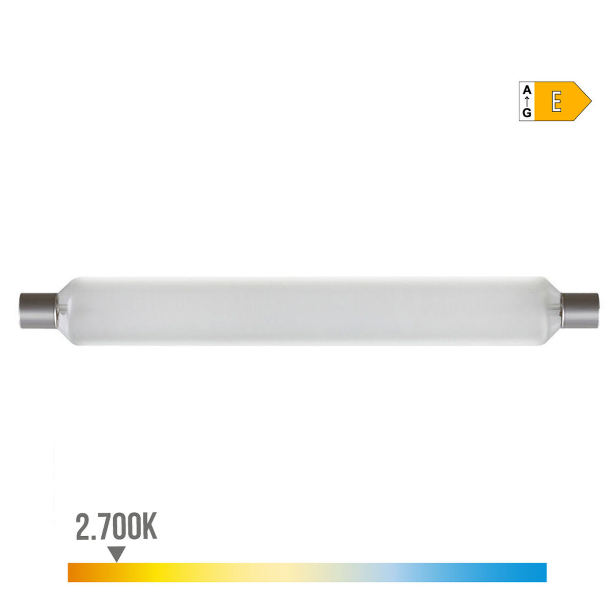 LED Tub EDM 98815 Sofito E 75 W 8 W 700 lm 880 Lm Ø 3,8 x 31 cm (2700 K) - 10