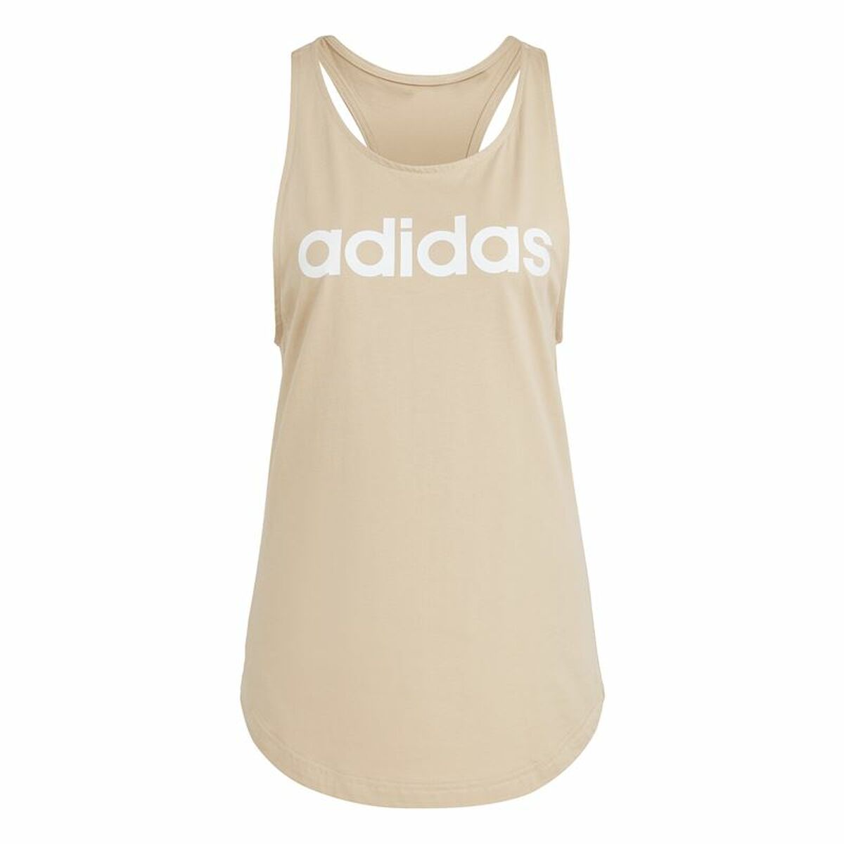 Ärmlös sporttröja Dam Adidas Top adidas Linear Tk Mujer (XS)