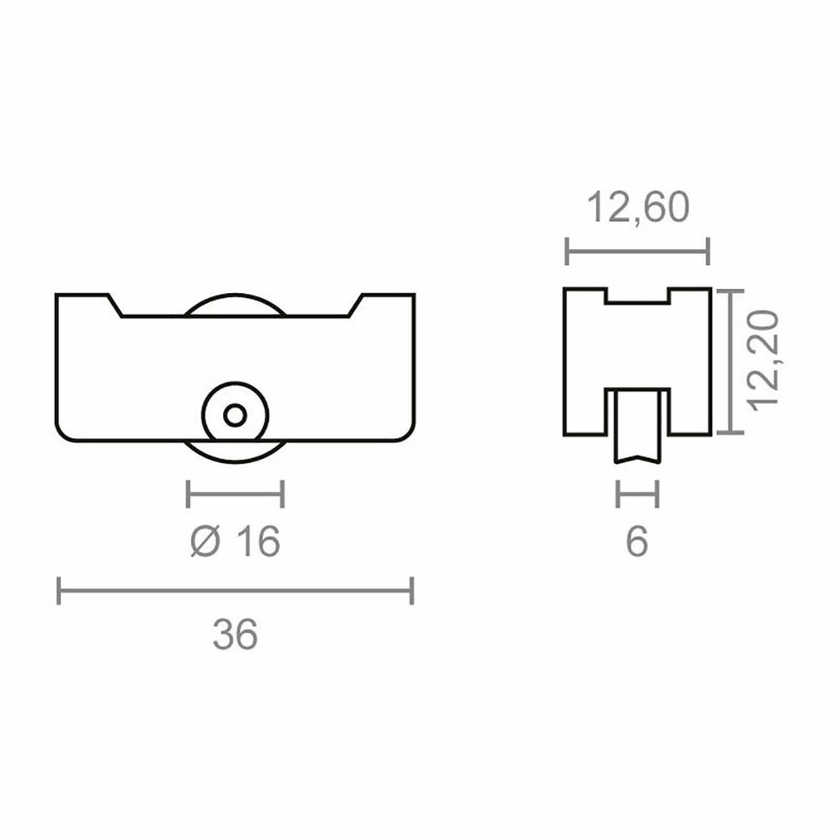 Lager EDM 85473 Inasa 151 rd12 Stål 36 x 12 mm (2 antal) - 5
