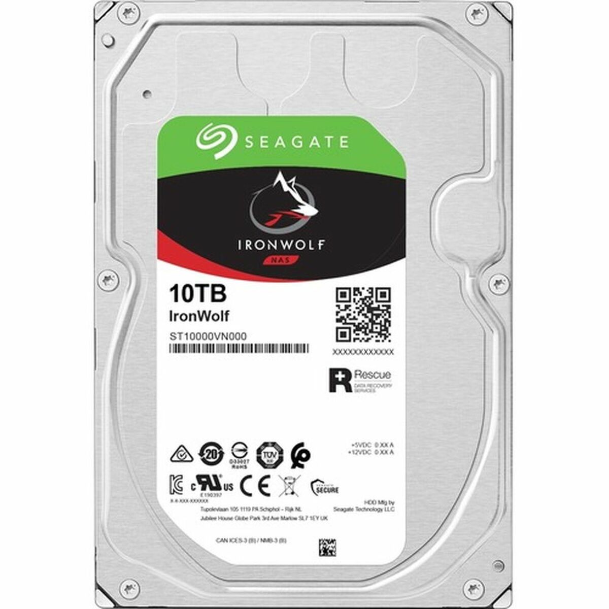 Hårddisk Seagate ST10000VN000 10TB 3,5" 10 TB 3.5"