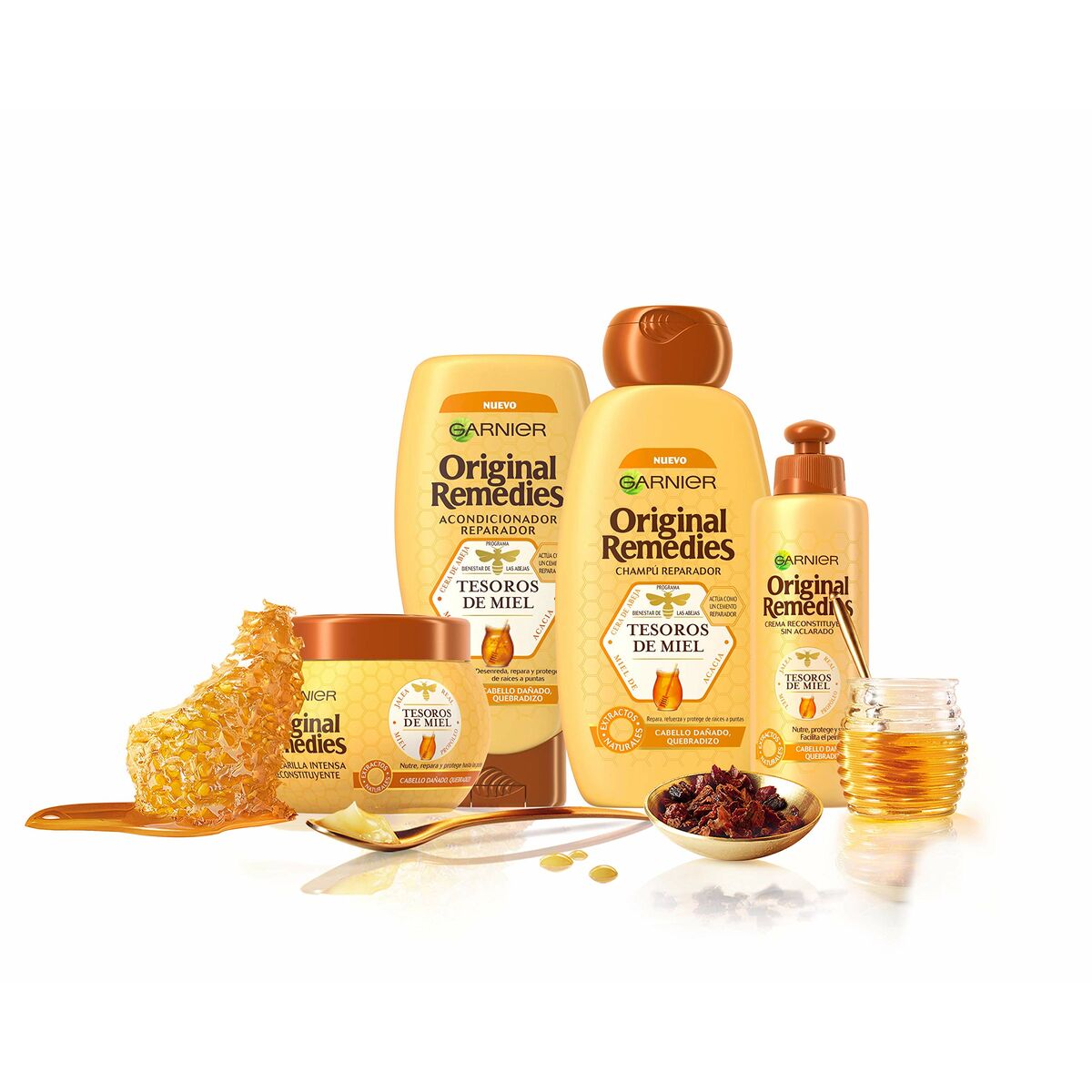 Styling lotion Garnier Original Remedies 600 ml - 3