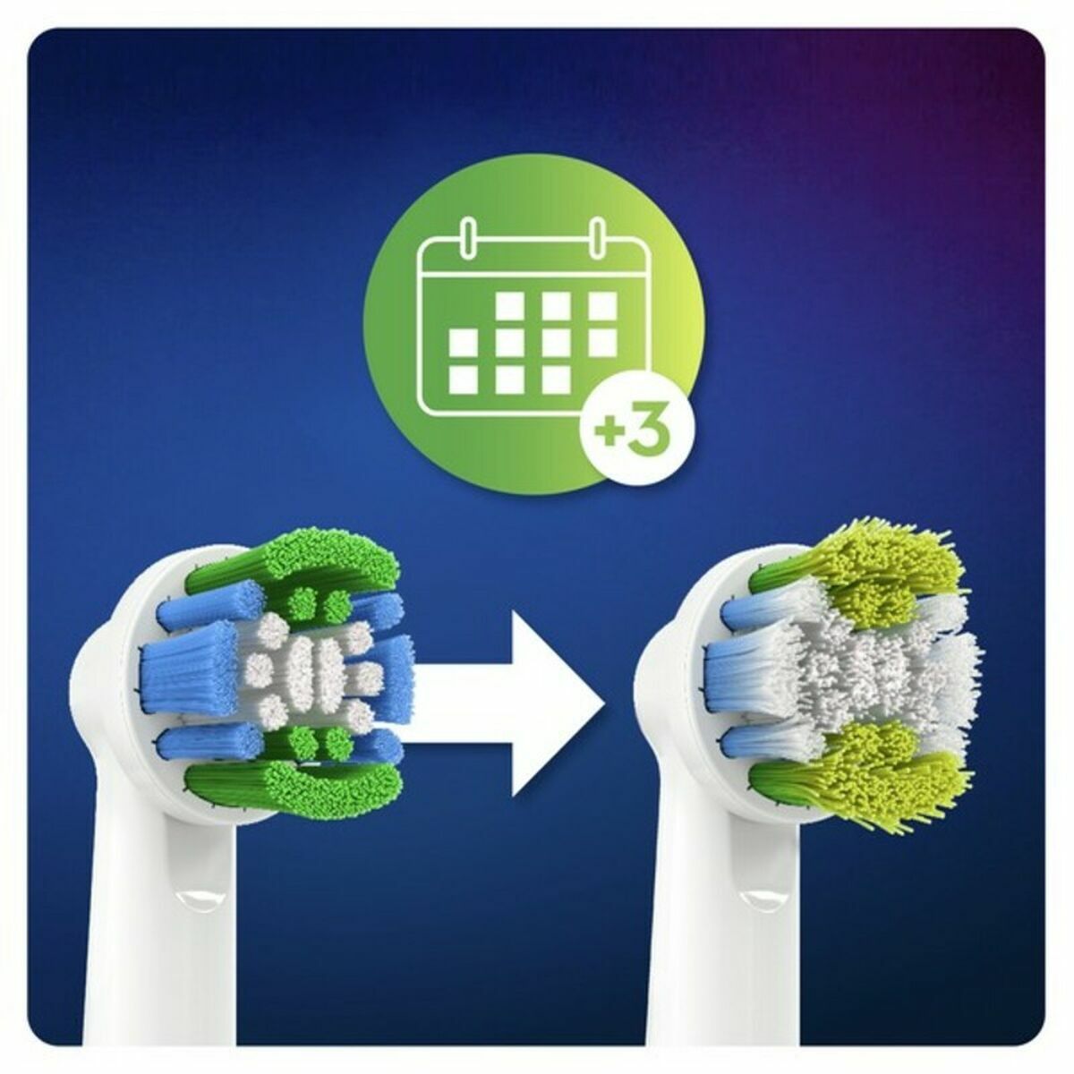 Reservdel till Eltandborste Oral-B EB-20-6 FFS Precission Clean - 5