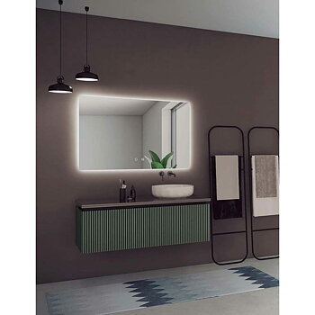 Badrumsspegel med LED-belysning Ledimex ITAL007-10070 100 x 70 cm
