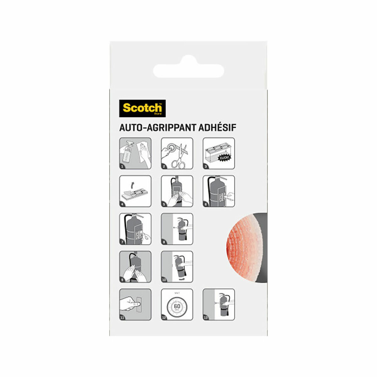 Självhäftande band Scotch Transparent 25 mm x 1 m 1,5 m 5 kg 2 Delar - 3