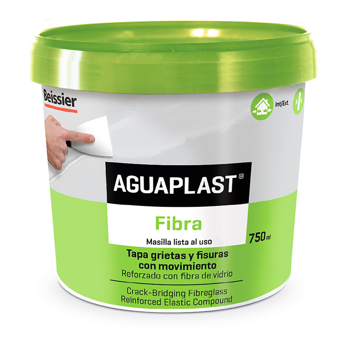Filler Aguaplast 70037-003 Fibrer Vit 750 ml - 2