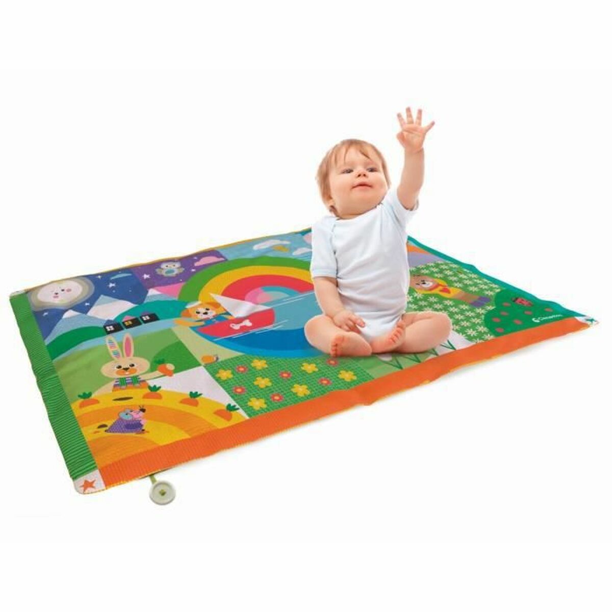 Lekmatta Clementoni + 0 månader 135 x 90 cm - 2