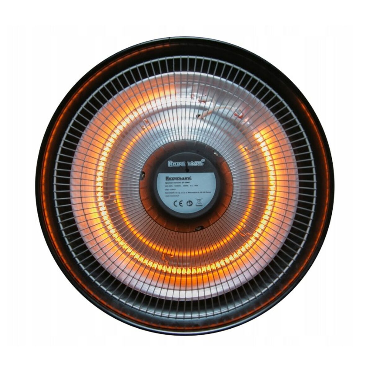 Bärbar värmefläkt Ravanson OT-1500S Svart 1500 W - 4