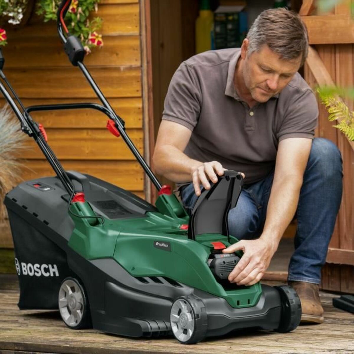 Gräsklippare BOSCH 36V-44-750 - 3