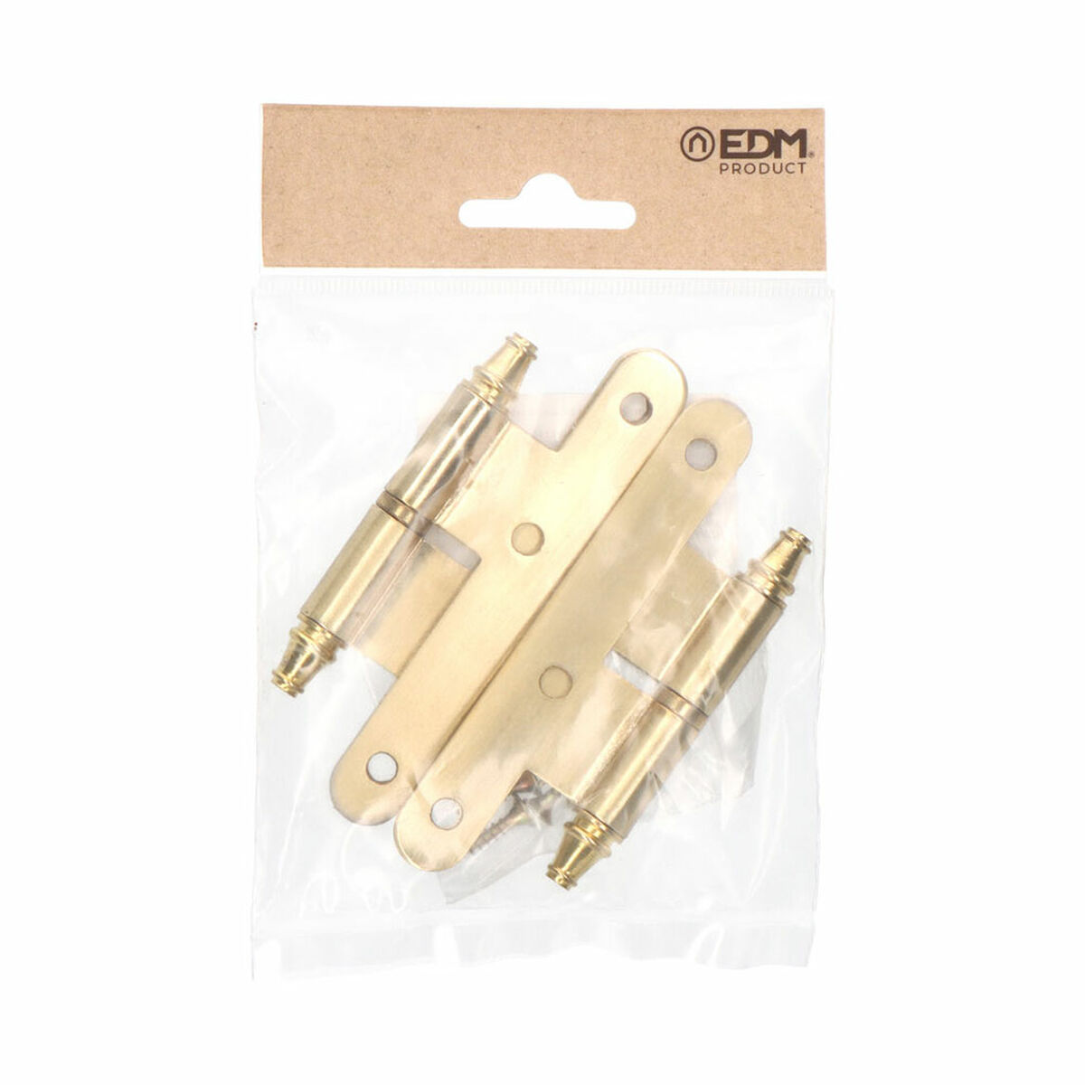 Gångjärn EDM 85476 PN03 Stål 100 x 58 mm Höger - 2