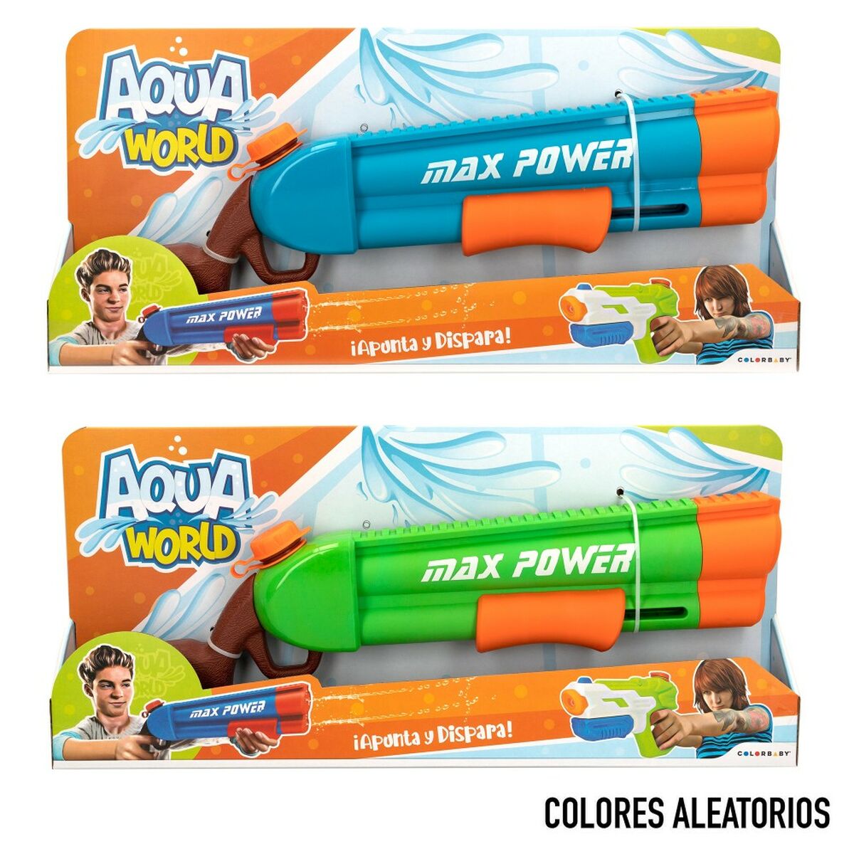 Vattenpistol Colorbaby AquaWorld 51 x 15 x 5,6 cm (6 antal) - 2