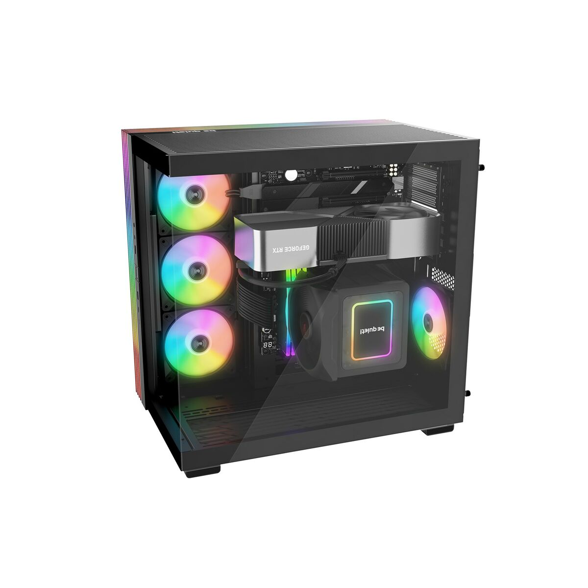 ATX Semitorn Be Quiet! BGW65 Svart Multicolour - 5