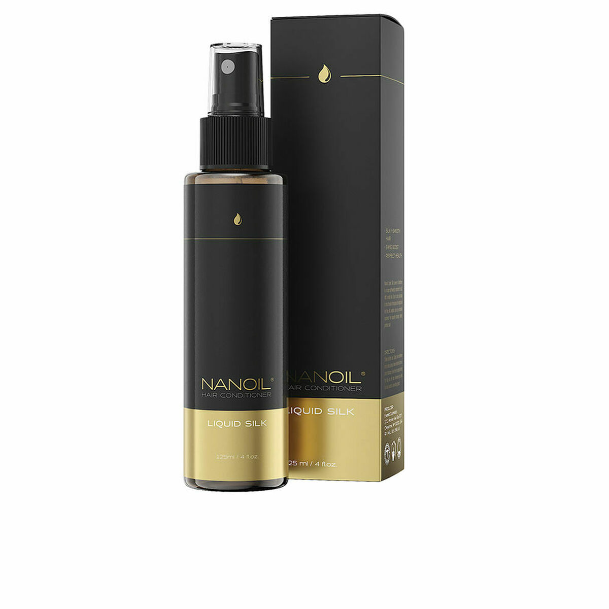 Bifasisk balsam Nanoil Hair Contitioner 125 ml Silke Mjukmedel
