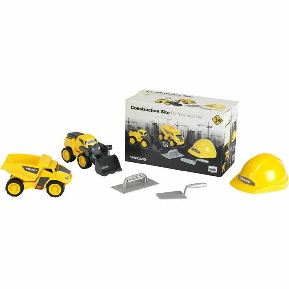 Strandleksaker set Klein Volvo Power Gul