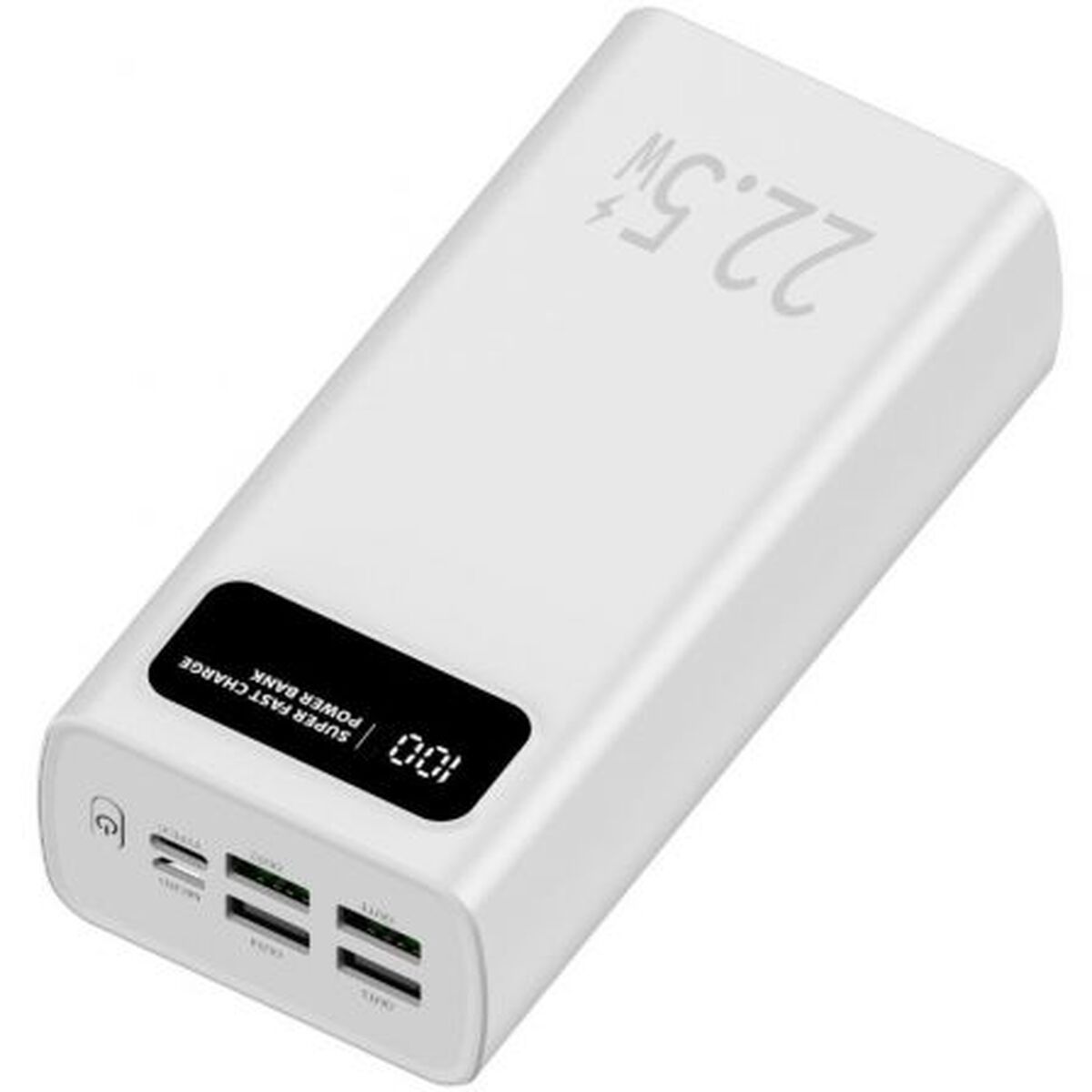 Powerbank LEOTEC LEPOW30W22W Vit 30000 mAh - 2