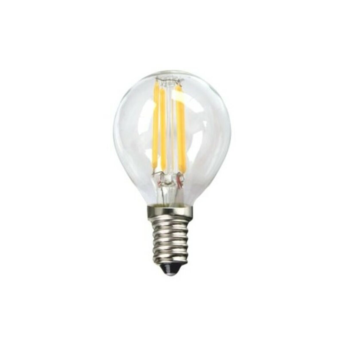 Sfärisk LED-lampa Silver Electronics 1960314 E14 4W 3000K A++ (Varmt Ljus) - 4