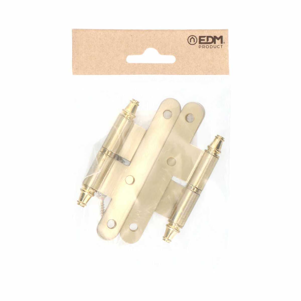 Gångjärn EDM 85477 PN03 Stål 100 x 58 mm Vänster - 2