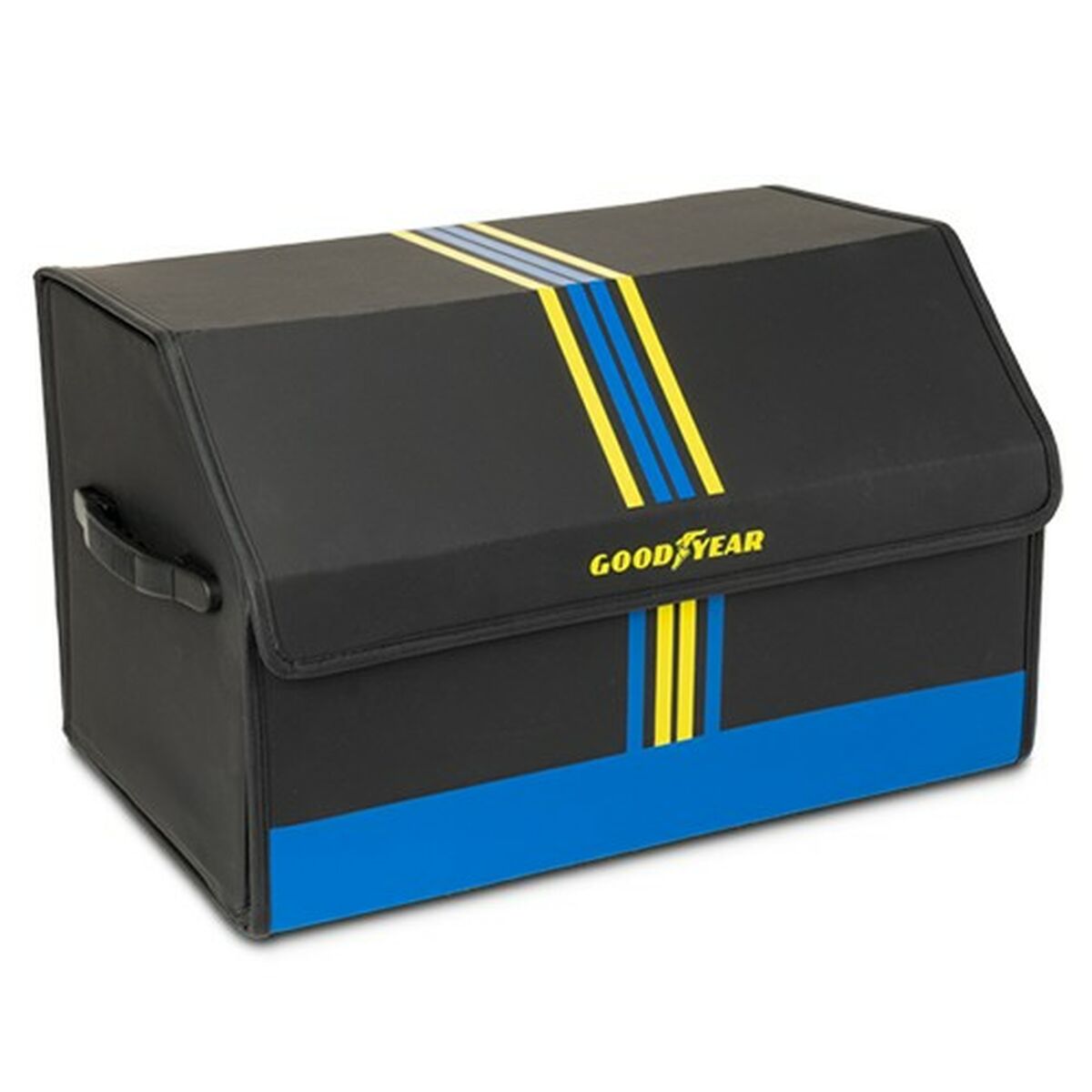 Förvaringsfickor för bagageutrymmet Goodyear GOD1009 Svart PVC 50 x 30 x 30 cm