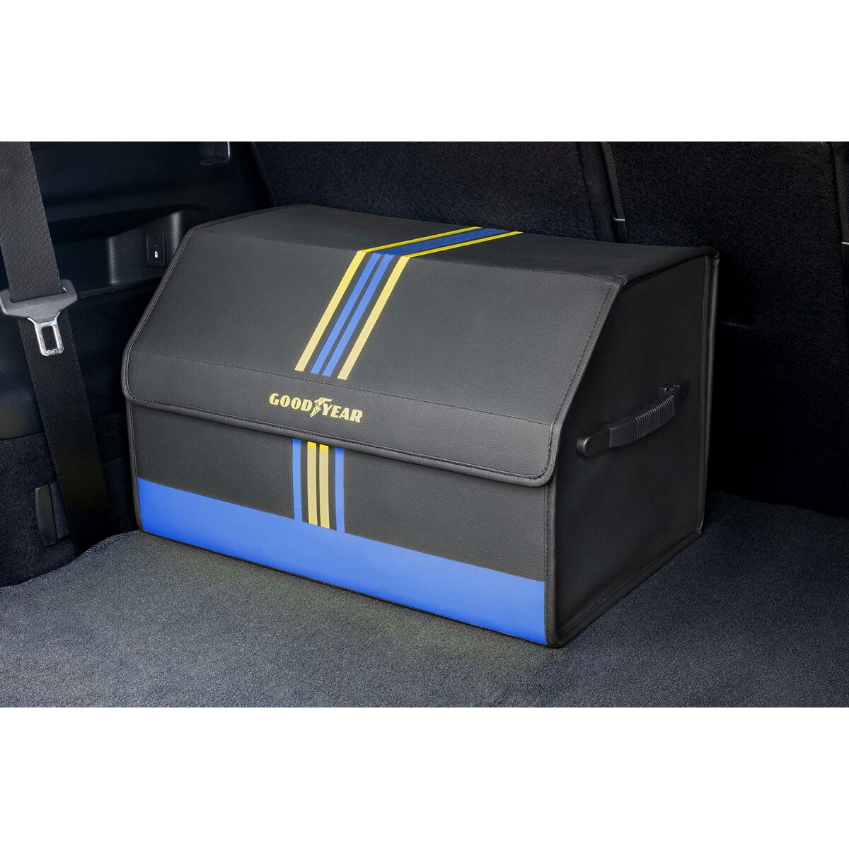 Förvaringsfickor för bagageutrymmet Goodyear GOD1009 Svart PVC 50 x 30 x 30 cm - 3