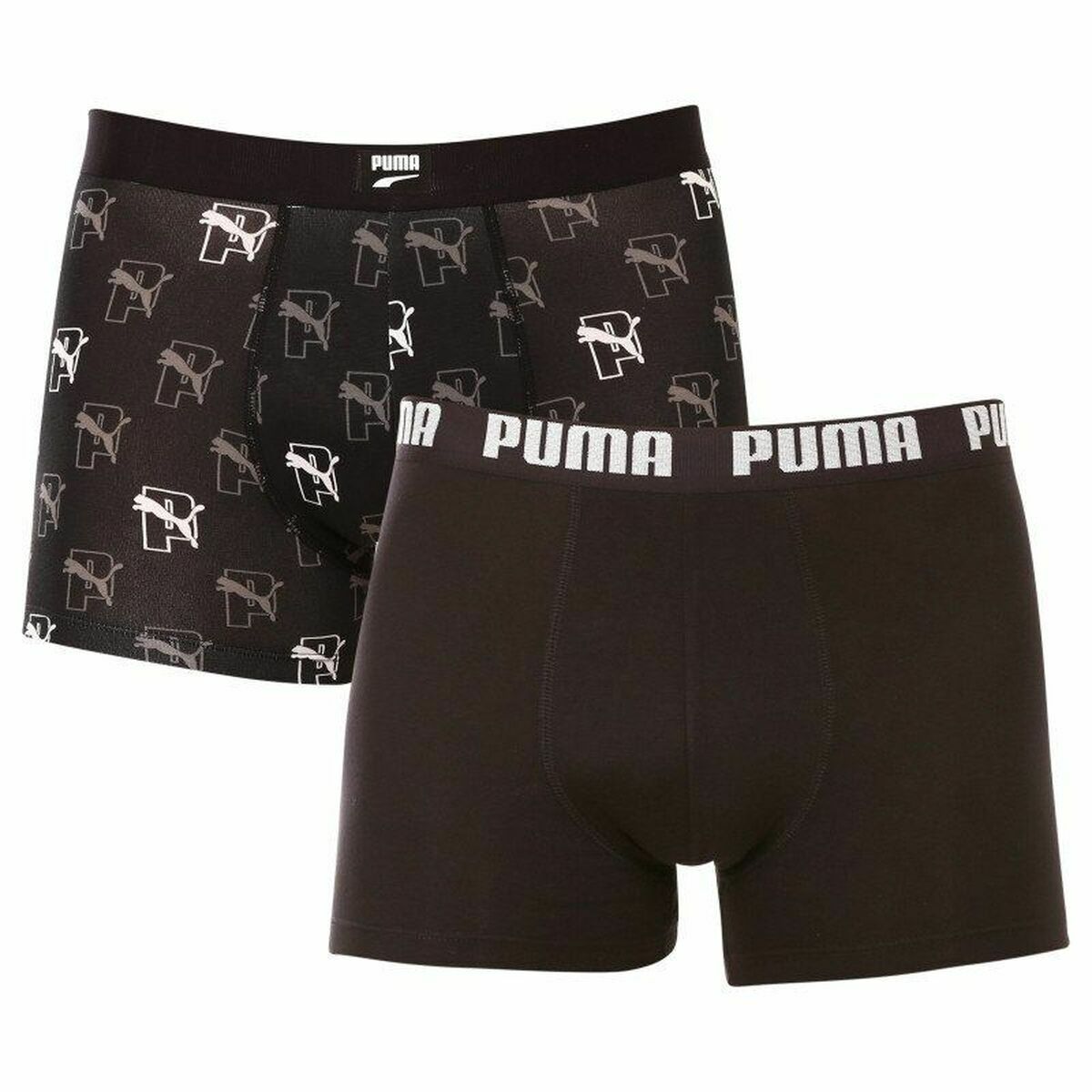 Boxershorts, Herr Puma Cat Aop 2 antal Svart - 7
