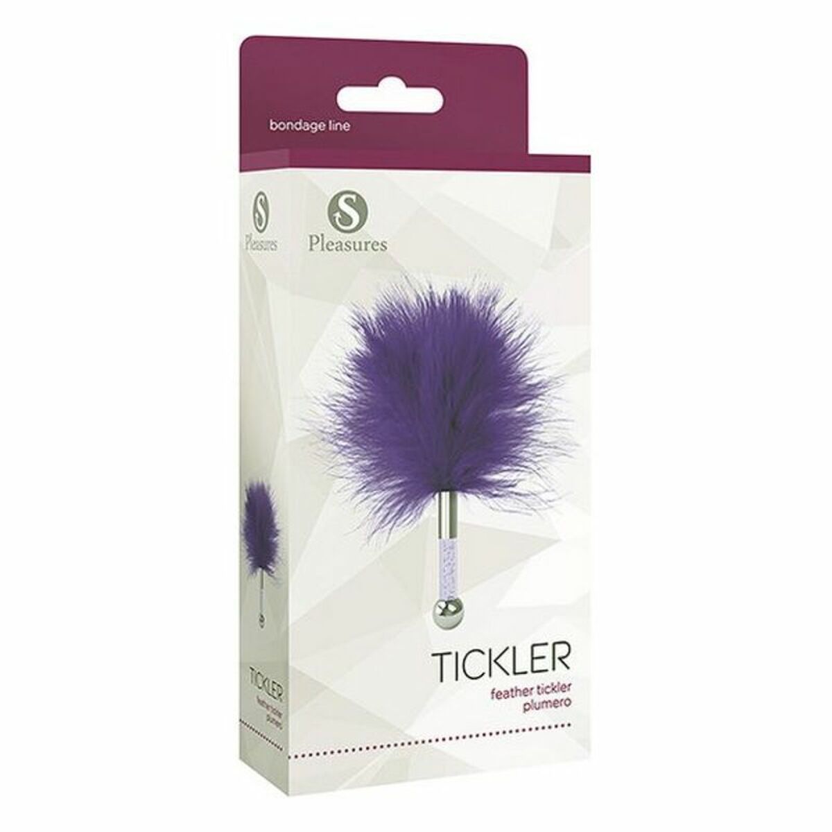 Fjäderkittlare S Pleasures Tickler Violett - 4