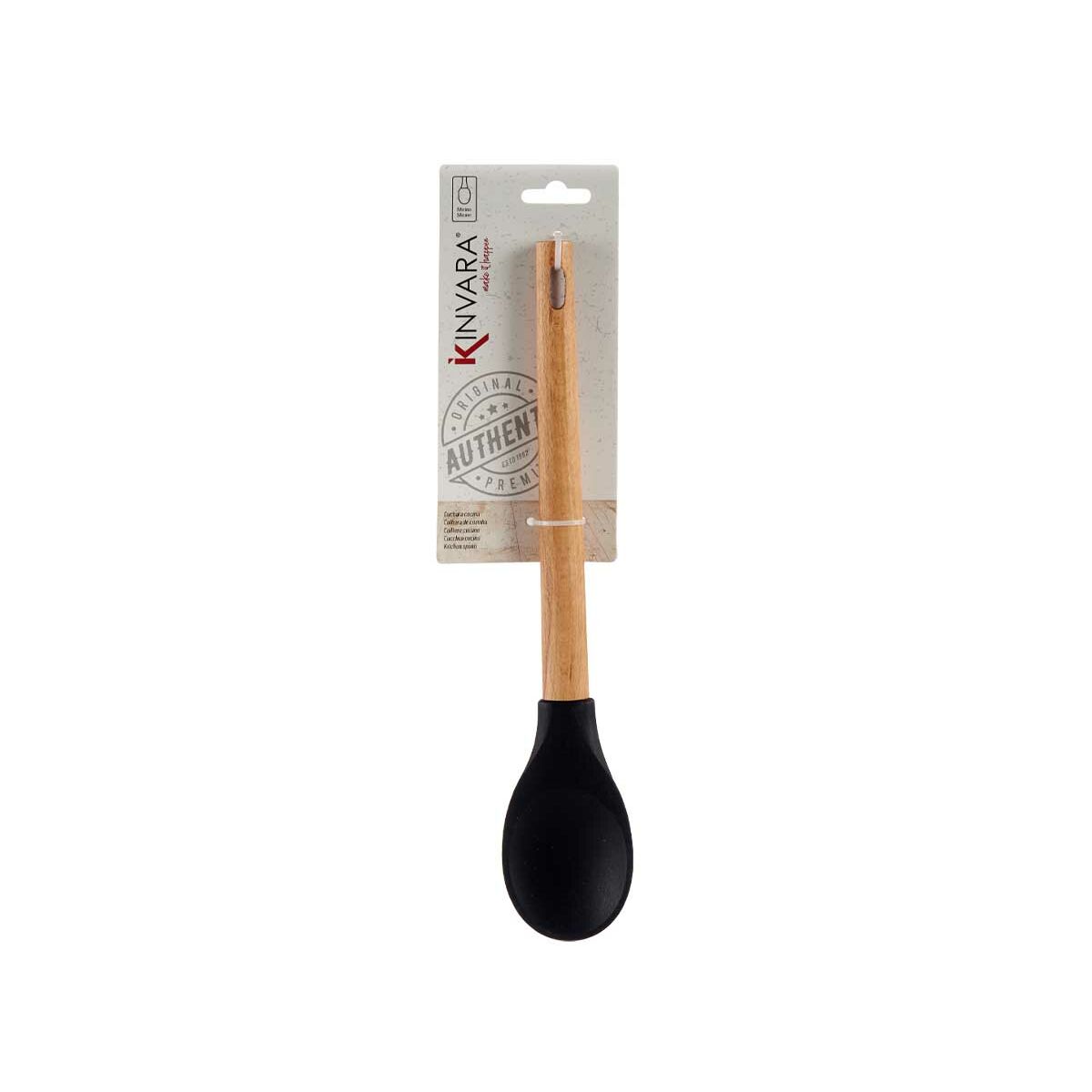Slev Kinvara HW418870 Svart Silikon bokträ 6 x 1,8 x 30,5 cm (48 antal) - 2