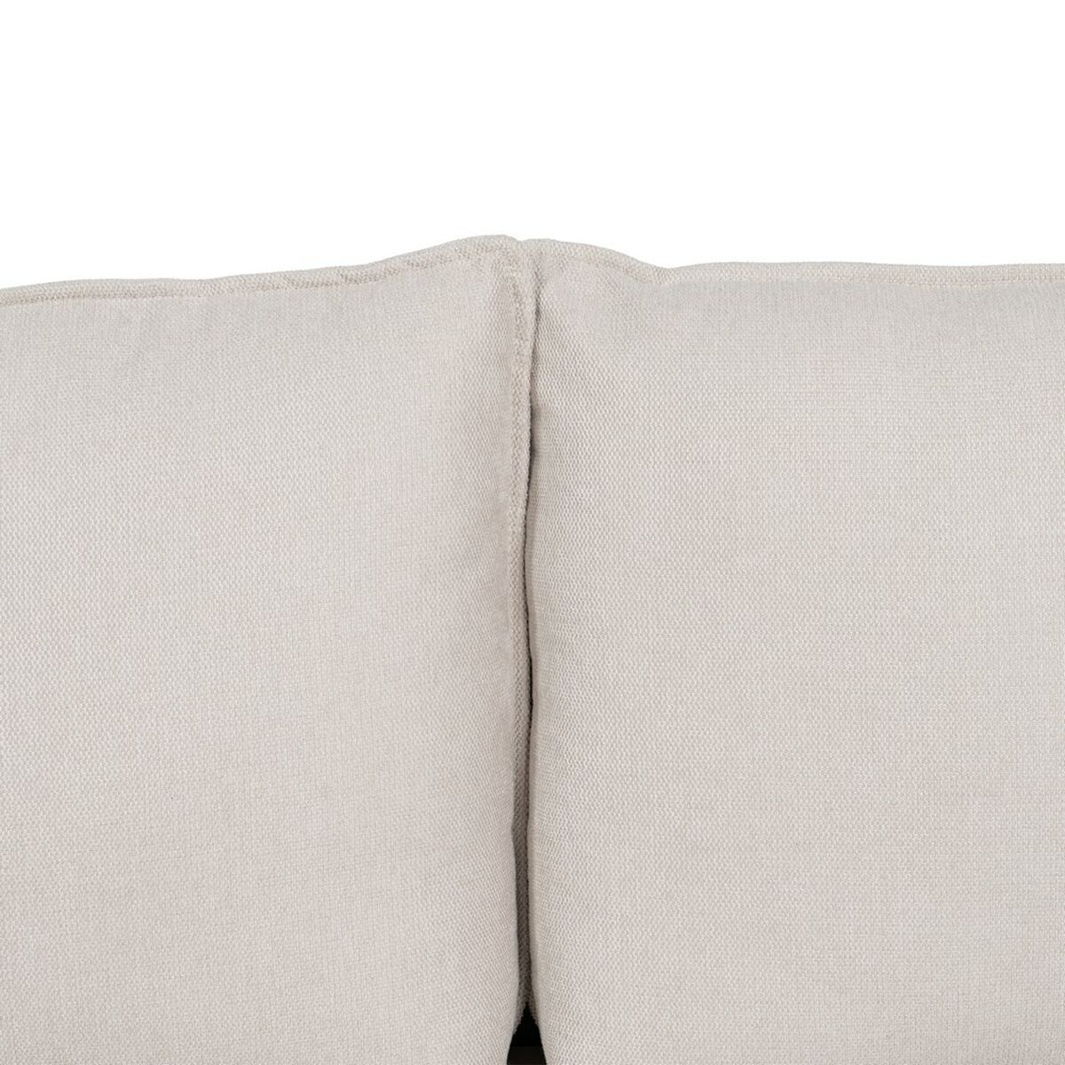 Soffa Beige Polyester linne 210 x 93 x 95 cm - 2